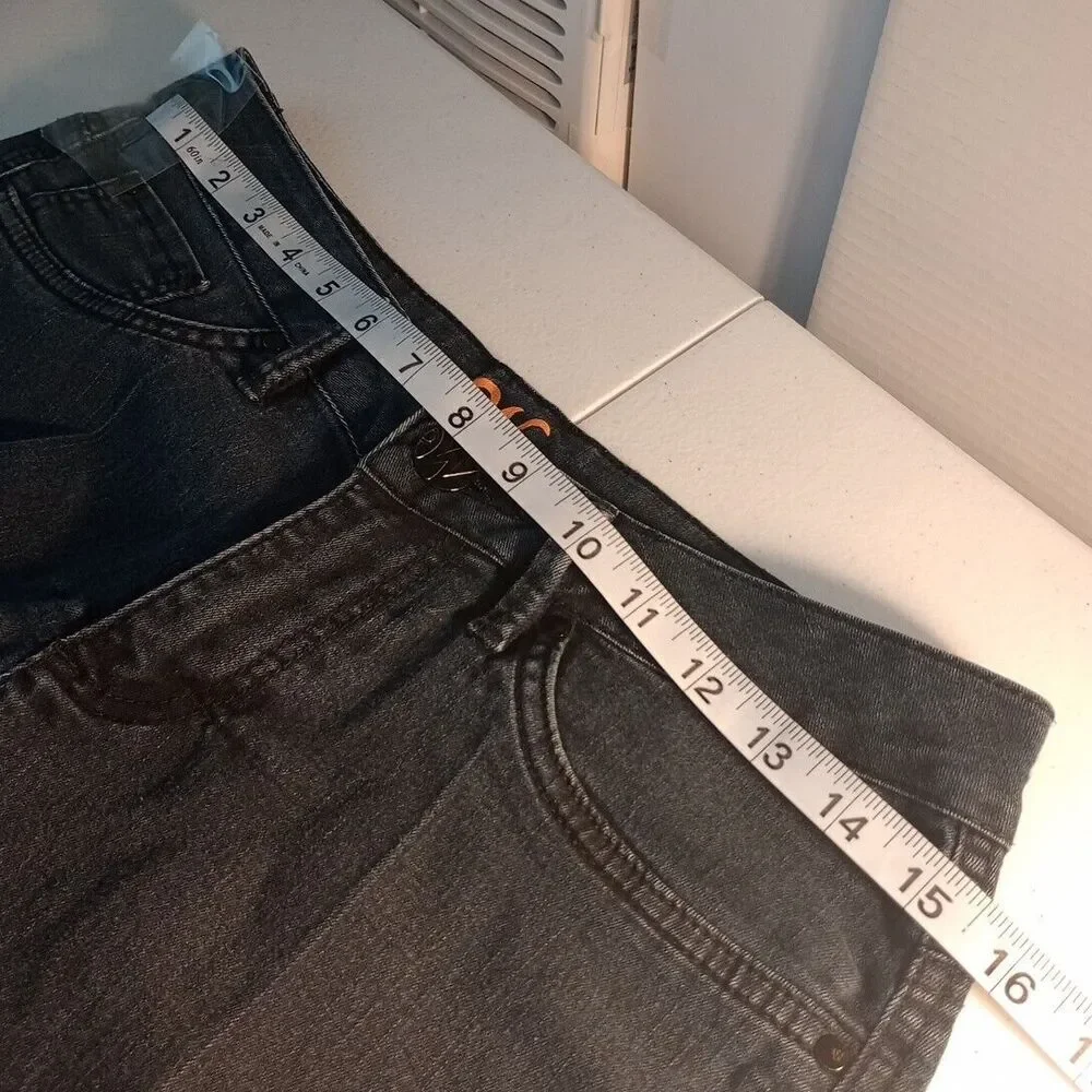 Worn Bootcut Leg Jeans Women's Size 8/29 Blue mid Rise Stretch